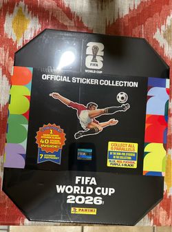 Panini 2026 World Cup Sticker Stadium Box