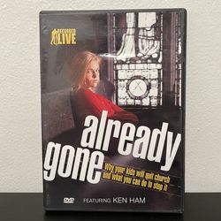 Already Gone DVD Why Kids Quit Church Religious Documentary Ken Ham 2009