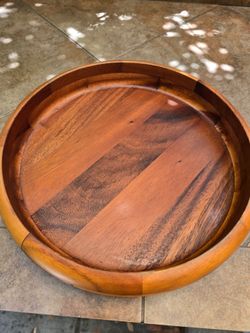 Large 12" Flat Bowl