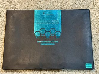 i-Blason Heavy Duty Protective Black Rugged Case for Macbook Pro 15-inch, 2016