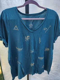 Womens harry potter v neck top