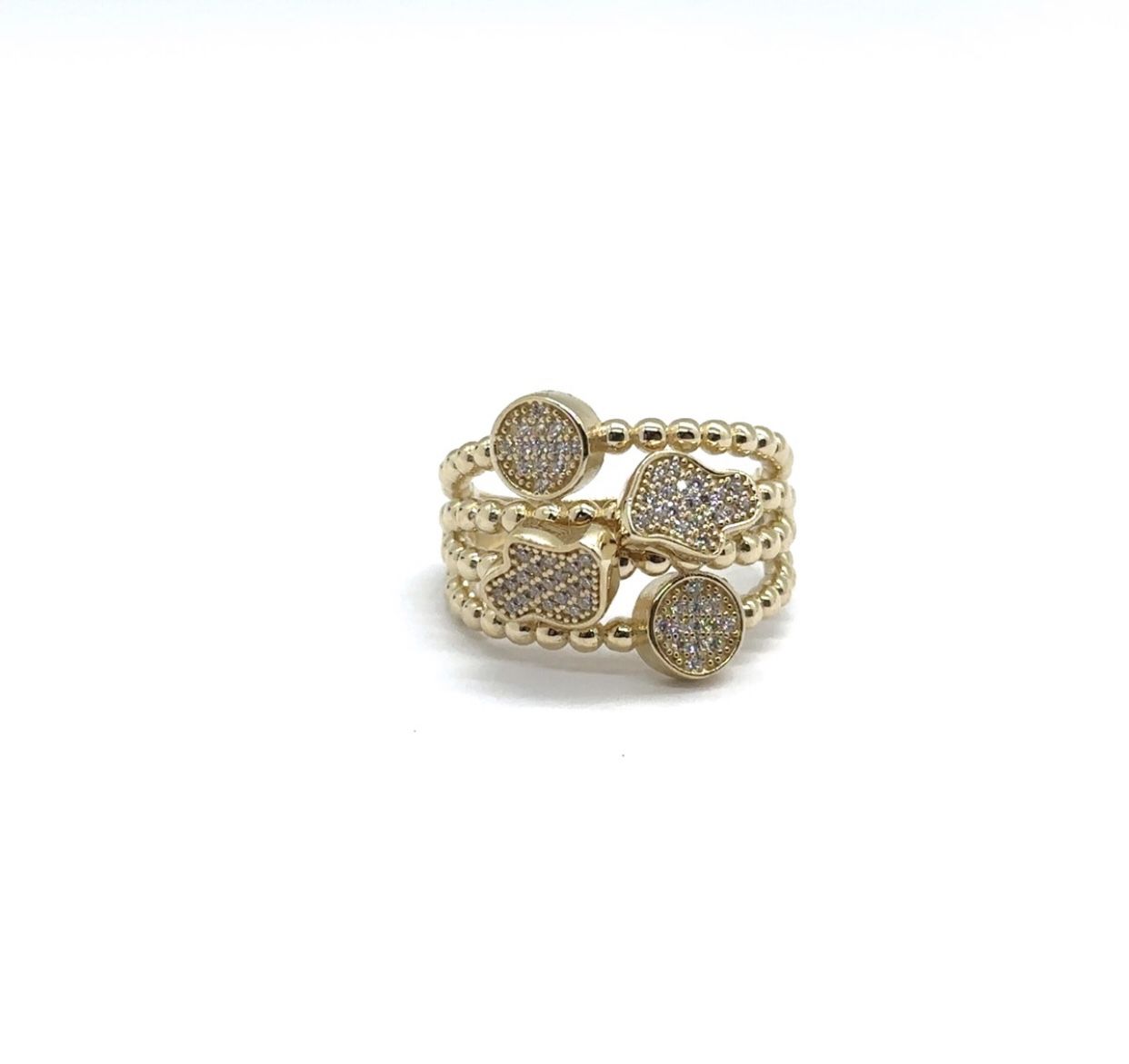 14K YG Stone Ring 7.1G EPJ029279