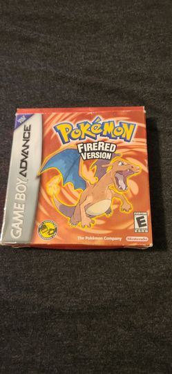 Pokemon Fire Red Gameboy advance