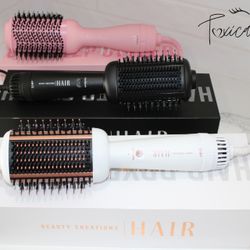 Hair Brush Dryer & Straightner