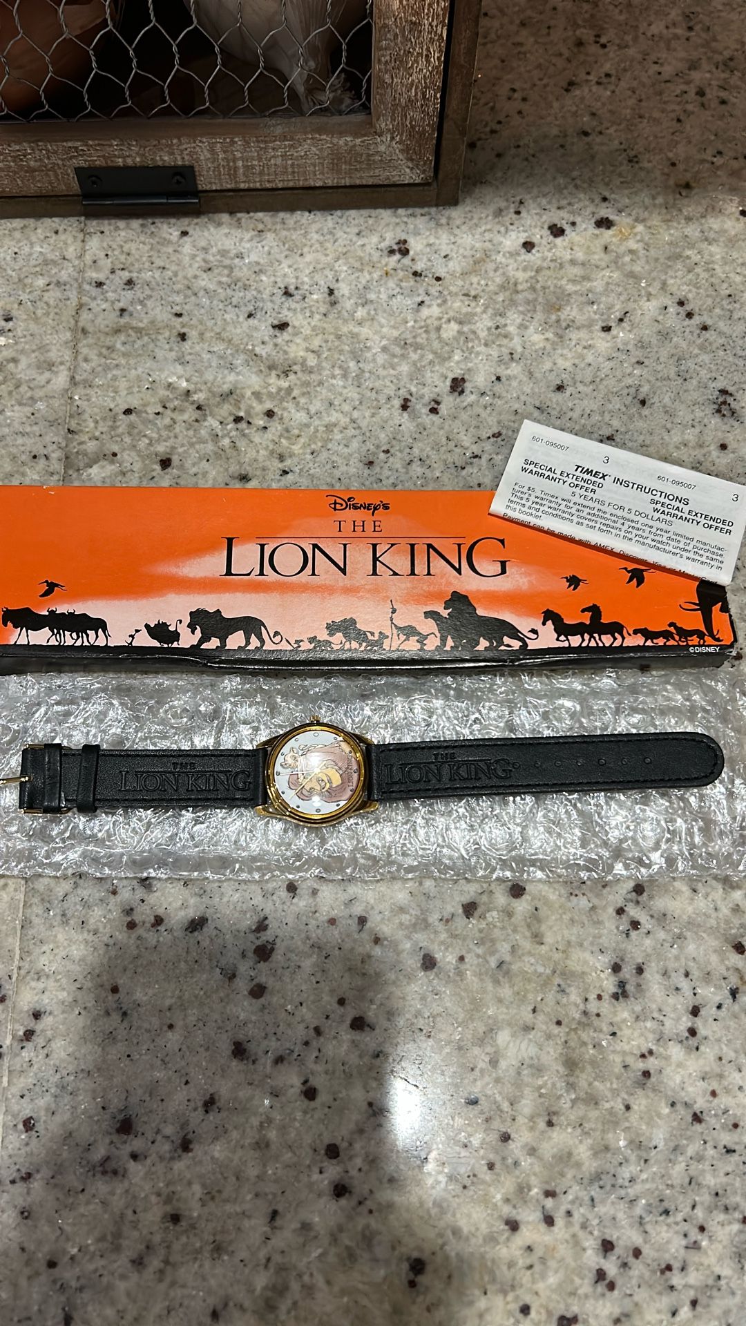 Disney’s The Lion King Kodak Watch By Timex