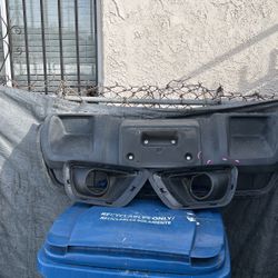 Bottom Bumper Grill With Fog Light Covers
