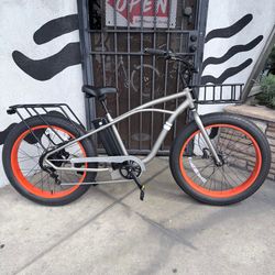 Fat Tire E-Bike "el Tigre" e(Coastal) 