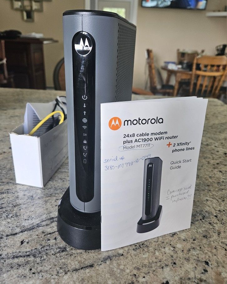 Motorola Modem Plus Router