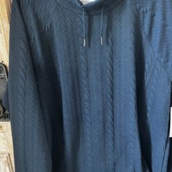 XXL Women Liz Claiborne Top, Pullover, Navy