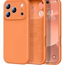 Magnetic for iPhone 17 Pro Case, Compatible with Magsafe (Premium Liquid Silicone) (Integrated Camera Control Button) Full Body Protective Anti-Scratc