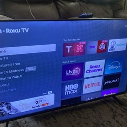 45 inch ONN TV SMART TV BIULT IN ROKU