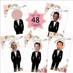 Bridal shower groom game