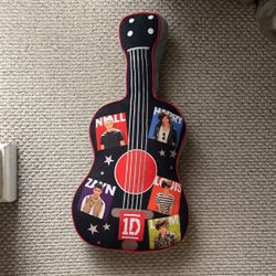 One Direction Guitar Pillow 