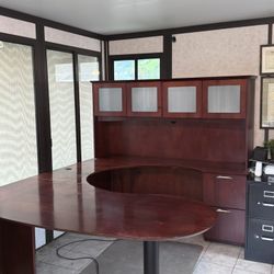 FREE Executive Desk & Storage Unit 