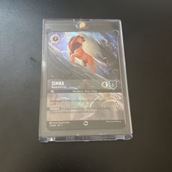 Simba Enchanted Card