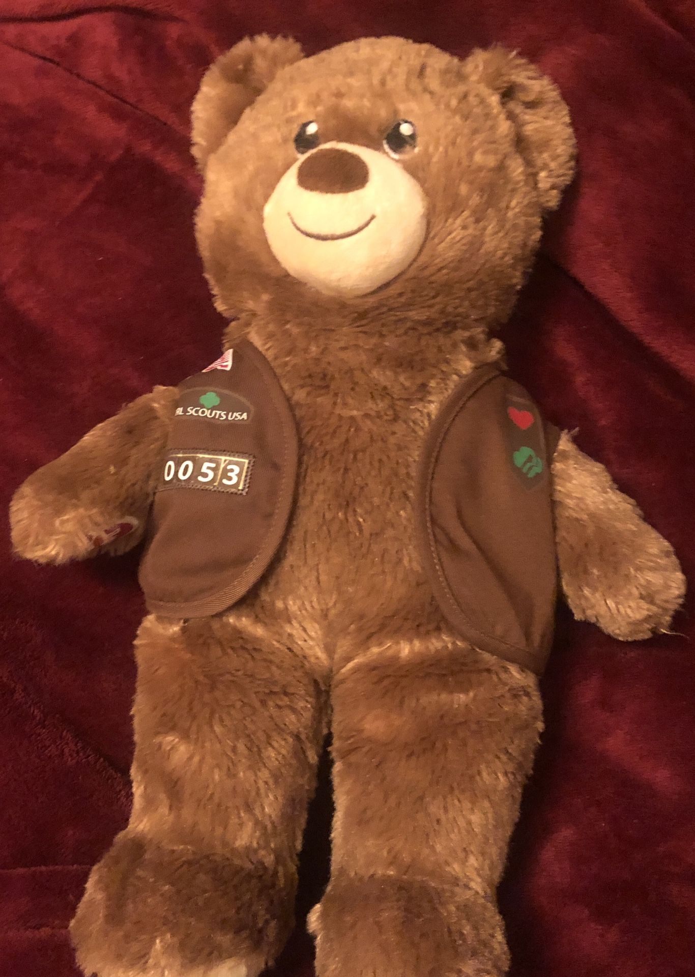 Build Bear Workshop Girl Scout Bear