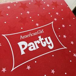 American Girl Doll  Party Chair New W Box