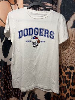 LA Dodgers Hello Kitty Graphic T-Shirt