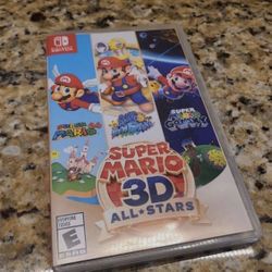 Super Mario 3d All stars open Case Never Been Used !