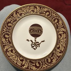 Tennyson Holiday Salad Plate Antique