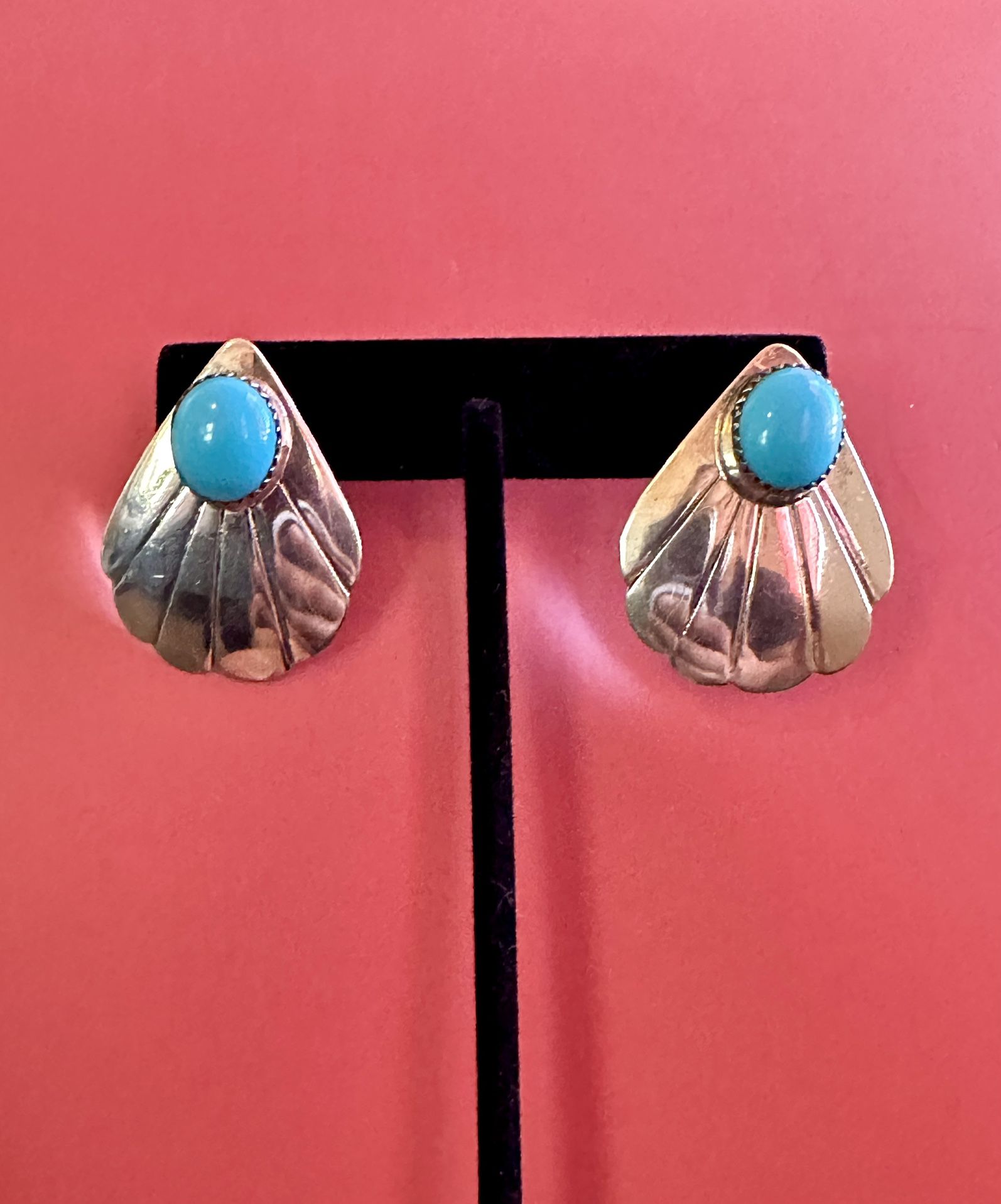 Turquoise Post Earrings 