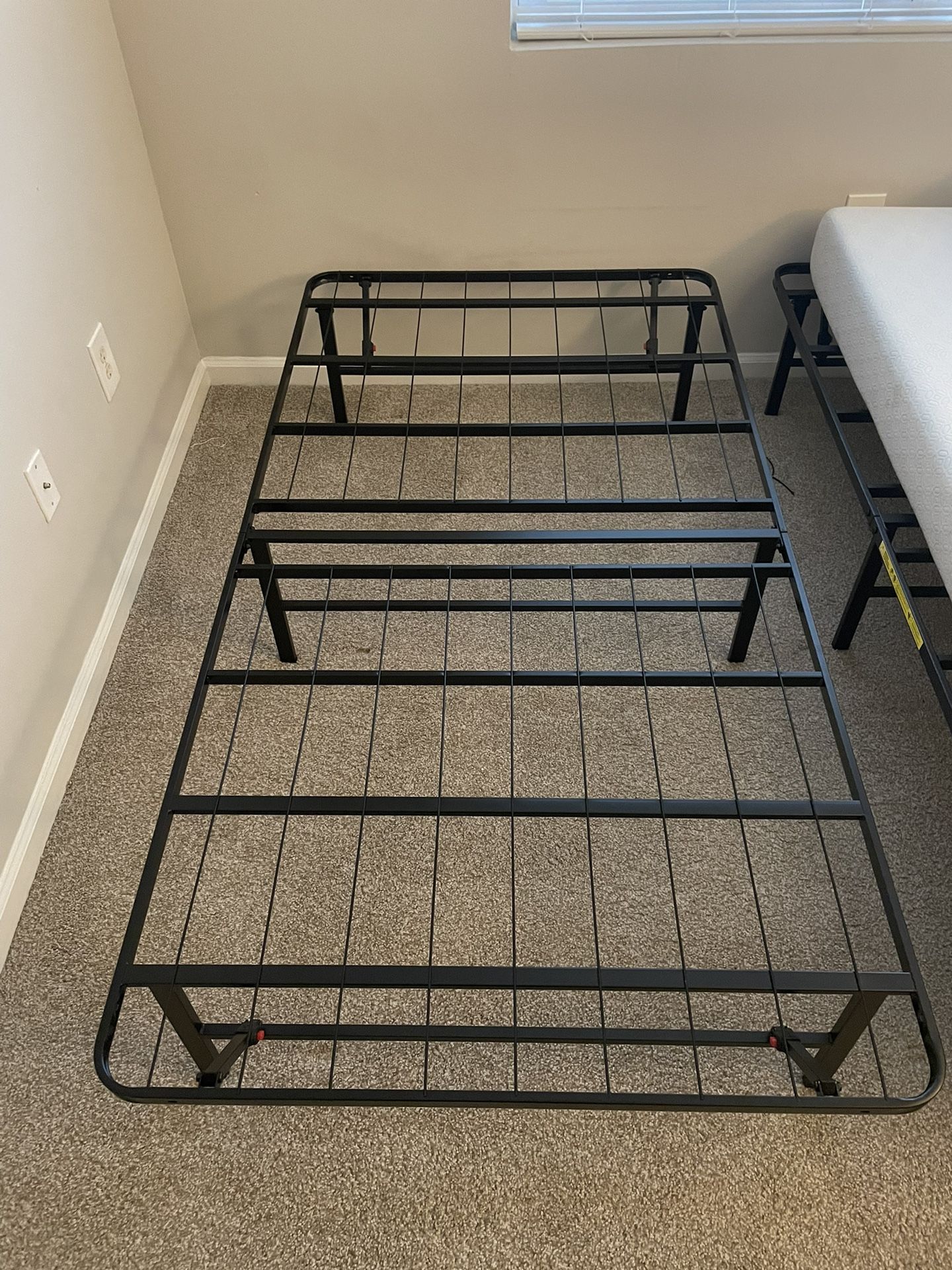 Twin Bed Frame - Steel 14” High