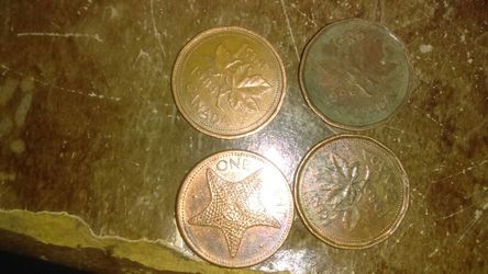 Pennies from Canada and Bahamas make best offer collector items