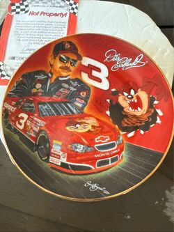 Dale Earnhardt and Dale Jr Hamilton Collection Plates w/ COA’s $15.00