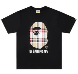 Bape x Burberry Black Tee