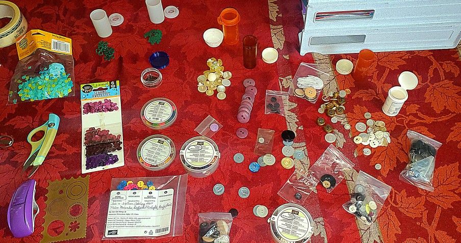 Sequins And Buttons For Crafting
