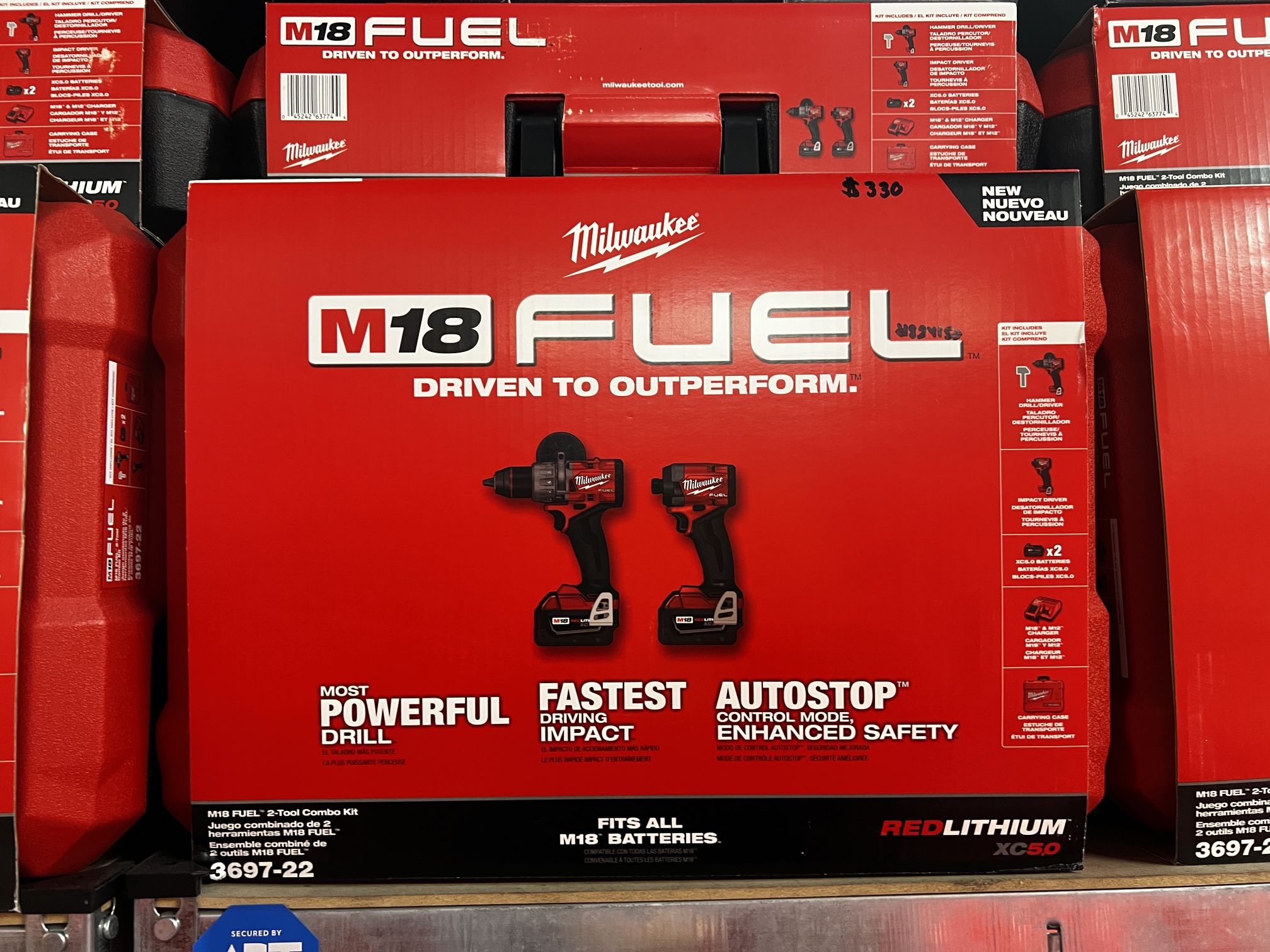 Milwaukee M18 Fuel 2 Tool Combo Kit