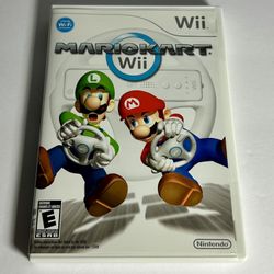 Mario Kart Racing Game (Nintendo Wii, 2009) Complete w/ Manual **TESTED  