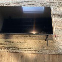 53 Inch Vizio Tv (With Remote And Stand ) 
