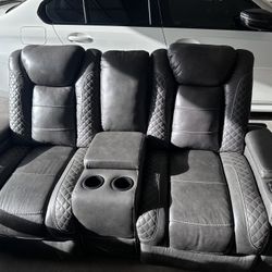 2 Power Reclining Sofas 