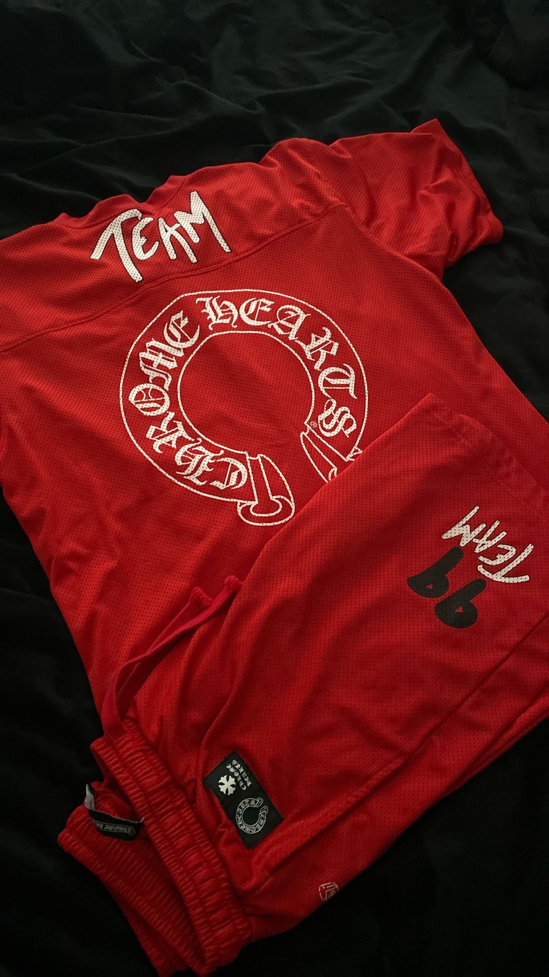 Chrome Heart Varsity Red