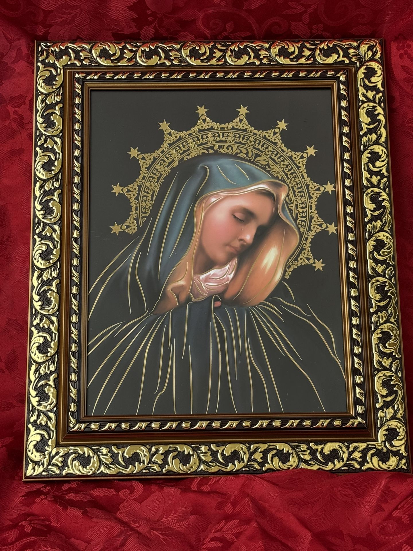 Cuadro de la virgen dolorosa