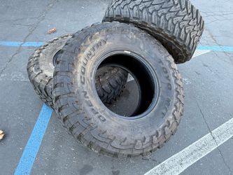 USED TOYO OPEN COUNTRY M/T 37/13.50R17 ” TIRES FOR SALE!