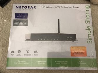 Netgear N150 Wireless ADSL2+ Modem Router