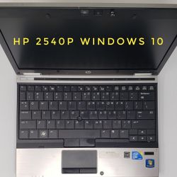 HP 2540P Windows 10 Mini Laptop