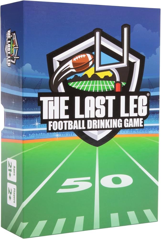 Beer Pressure The Last Leg - Live Football Drinking Game. Perfect for Game Days, Tailgates, Parties, and Pre Games