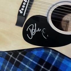 John Mellancamp Signatured guitar
