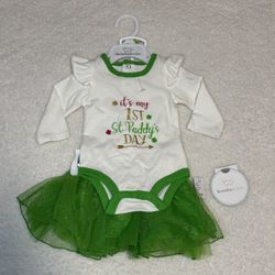 Koala Kids Baby My First St Patrick’s Day Tutu Set 