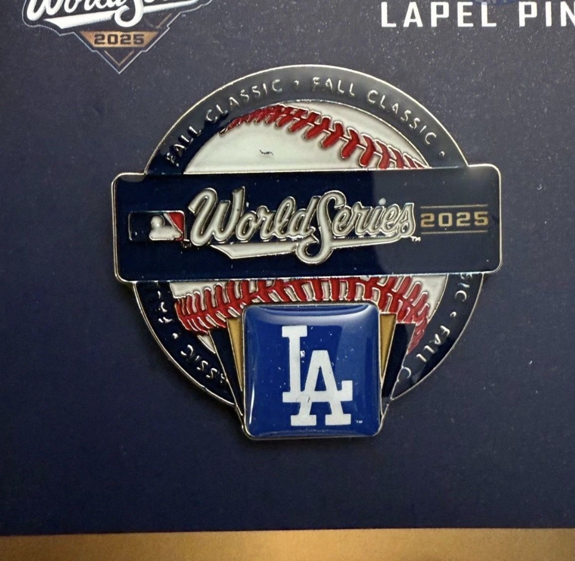 2025 World Series • Fall Classic Los Angeles Dodgers Lapel Pin