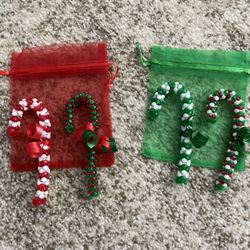 Order Now My Home Made Candy Cane Ornaments for Christmas