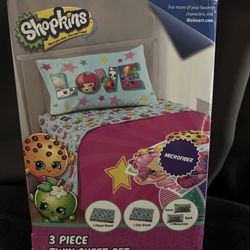 Shopkins 3 Piece Bed Sheet