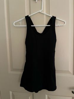 Lululemon black tank top