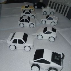 Collection Of 3d Printed Slammed Cars, Supra, F40,Mr2,jetta,firebird