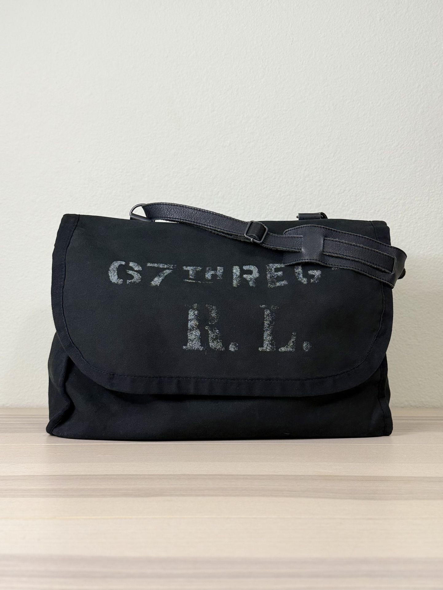 Ralph Lauren Denim & Supply (Black) Messenger Bag