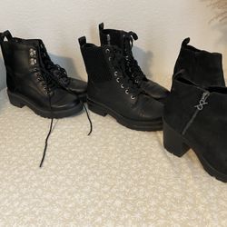 3 Pairs Of Boots For $20