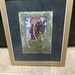 Jim Fitzpatrick artwork wall hanging